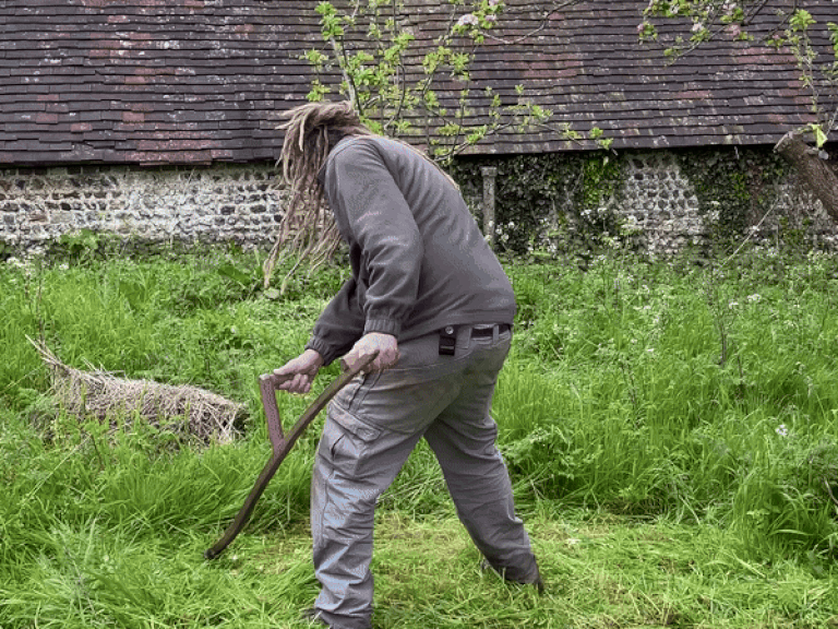 Scything improvers workshop