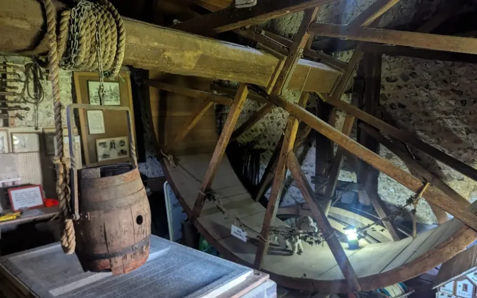 Donkey wheel at Stanmer Park