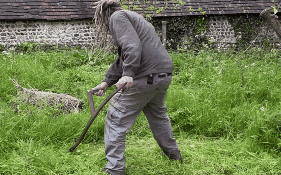 Scything improvers workshop