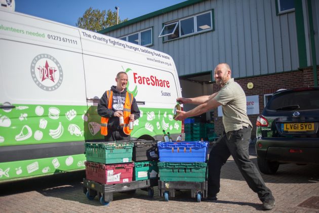 FareShare and Brighton Permaculture Trust