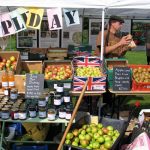 Apple Day produce stall