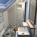 Tiny house shower room