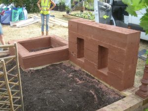 Rammed Earth walls